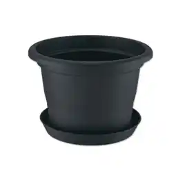 Lidl Pflanzgefäß mit Untersetzer, ca. 39 x 27 cm Lidl Angebot