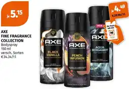 Müller Axe fine fragrance collection Bodyspray Angebot