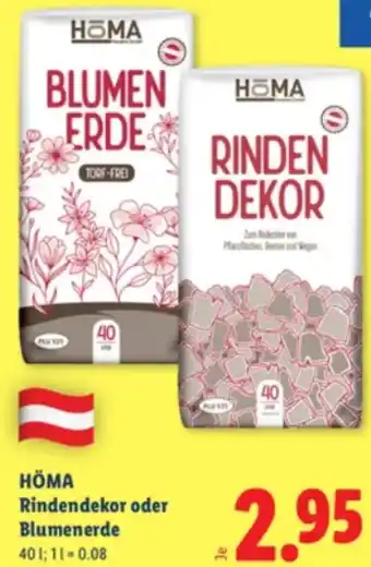 Höma Rindendekor oder Blumenerde