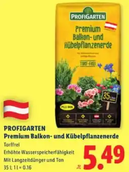 Lidl Profigarten Premium Balkon-und Kübelpflanzenerde Angebot
