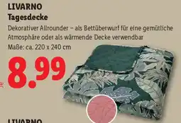 Lidl Livarno Tagesdecke Angebot