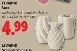 Lidl Livarno vase Angebot