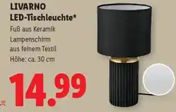 Lidl Livarno LED-Tischleuchte Angebot