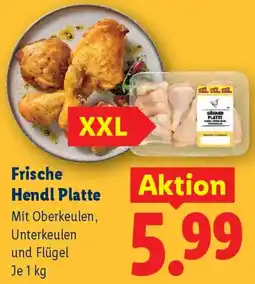 Lidl Frische Hendl Platte Angebot