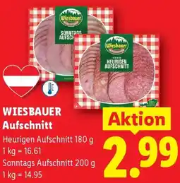 Lidl Wiesbauer aufschnitt Angebot