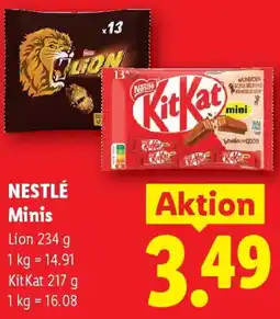Lidl Nestle Minis Angebot