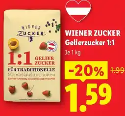 Lidl Wiener zucker gelierzucker 1:1 Angebot