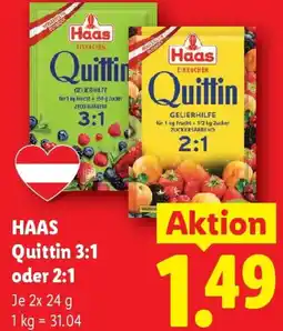 Lidl Haas quittin Angebot