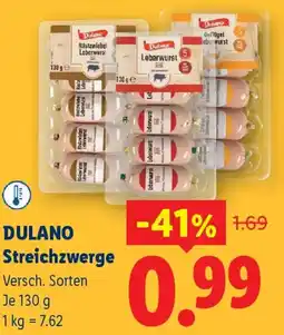Lidl Dulano streichzwerge Angebot