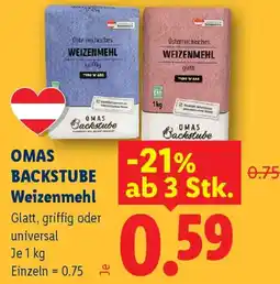 Lidl Omas Backstube Weizenmehl Angebot