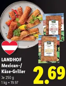 Lidl Landhof mexican-/ käse-griller Angebot