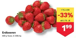 MPreis Erdbeeren Angebot