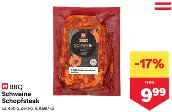MPreis BBQ Schweine Schopfsteak Angebot