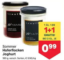 MPreis Sommer Haferflocken Joghurt Angebot