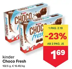 MPreis Kinder choco fresh Angebot