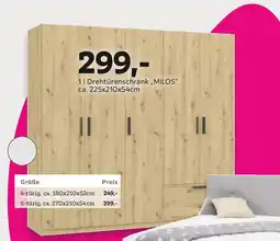 Mömax Drehtürenschrank milos Angebot