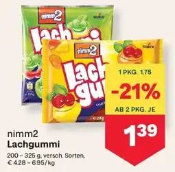 MPreis Nimm2 Lachgummi Angebot