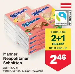MPreis Manner Neapolitaner Schnitten Angebot