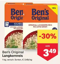 MPreis Ben's Original Langkornreis Angebot