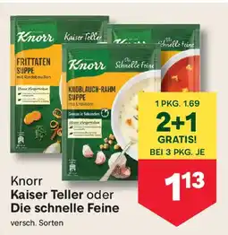 MPreis Knorr Kaiser Teller oder Die schnelle Feine Angebot