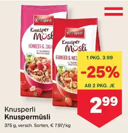 MPreis Knusperli Knuspermüsli Angebot