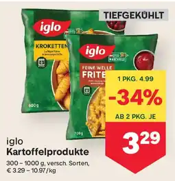 MPreis Iglo Kartoffelprodukte Angebot