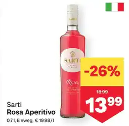 MPreis Sarti Rosa Aperitivo Angebot