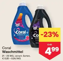 MPreis Coral Waschmittel Angebot