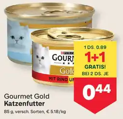 MPreis Gourmet Gold Katzenfutter Angebot