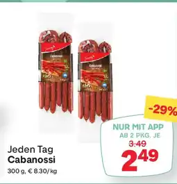 MPreis Jeden Tag Cabanossi Angebot
