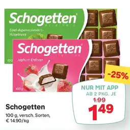 MPreis Schogetten Angebot