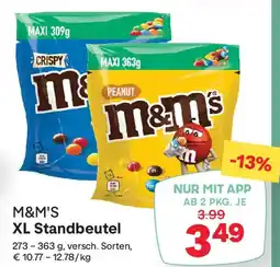 MPreis M&M'S XL Standbeutel Angebot