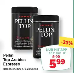 MPreis Pellini Top Arabica Espresso Angebot