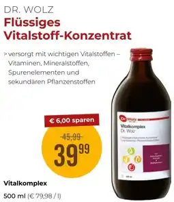 Martin Reformstark Vitalkomplex Angebot