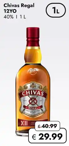 Travel FREE Chivas Regal 12YO Angebot