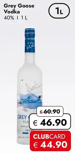 Travel FREE Grey Goose Vodka Angebot