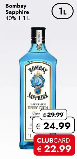 Travel FREE Bombay Sapphire 40% Angebot
