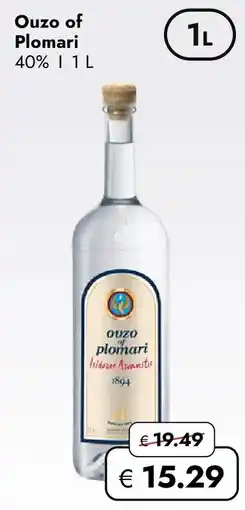 Travel FREE Ouzo of Plomari 40% Angebot