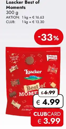 Travel FREE Loacker Best of Moments Angebot