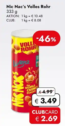 Travel FREE Nic Nac's Volles Rohr Angebot