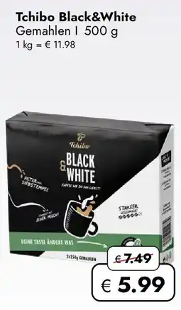Travel FREE Tchibo Black&White Angebot