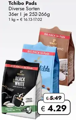 Travel FREE Tchibo Pads Angebot
