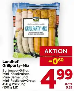 Billa Landhof Grillparty-Mix Angebot