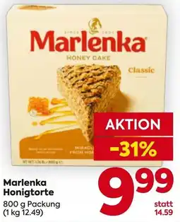 Billa Marlenka Honigtorte Angebot