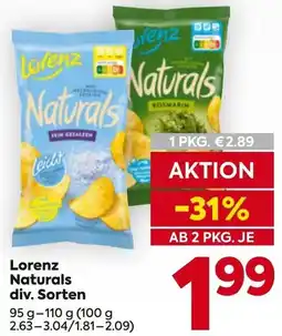 Billa Lorenz Naturals Angebot