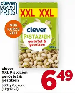 Billa Clever xxl pistazien geröstet & gesalzen Angebot