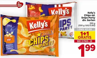 Kelly's Chips od. Snips Party