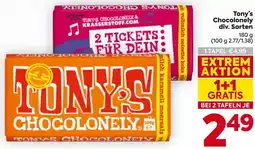 Billa Tony's Chocolonely Angebot