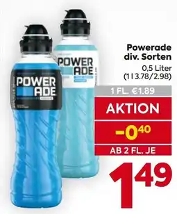 Billa Powerade Angebot