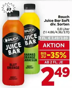 Billa Rauch Juice Bar Saft Angebot